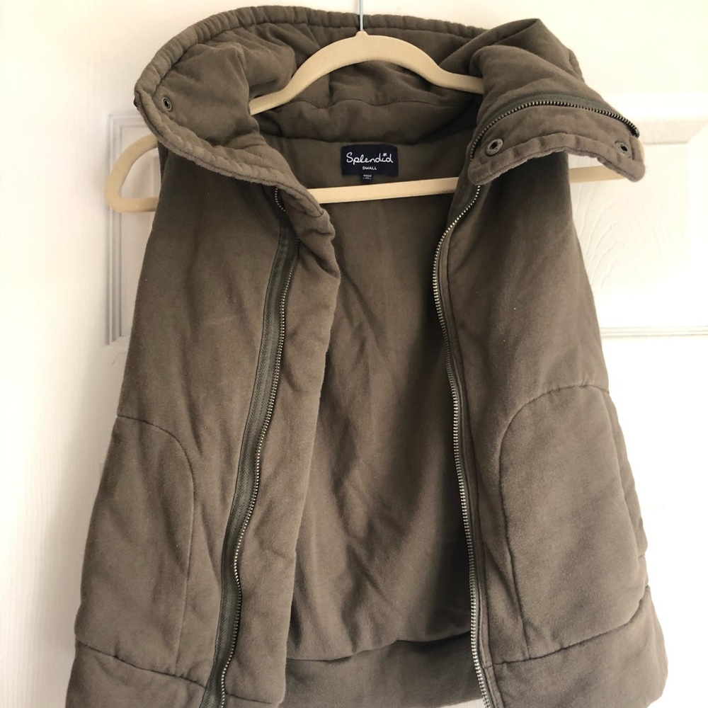 Splendid sweatshirt vest